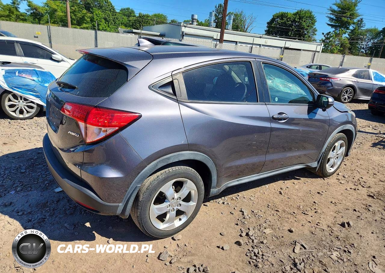 2016 Honda Hr-V Ex VIN:3CZRU6H54GM715489 - 3