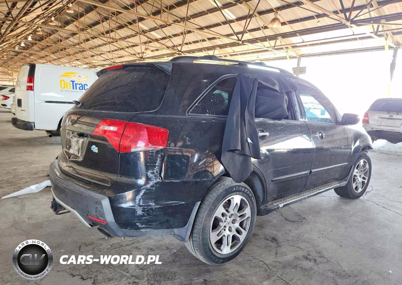 2007 Acura Mdx Sport VIN:2HNYD28847H543901 - 3