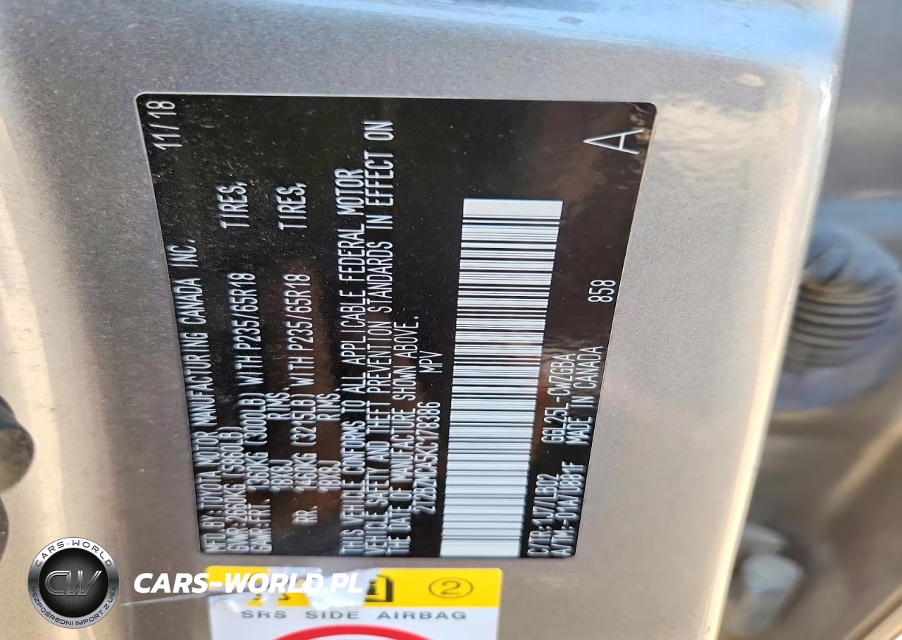 2019 Lexus Rx 350 Base VIN:2T2BZMCA5KC178386 - 12