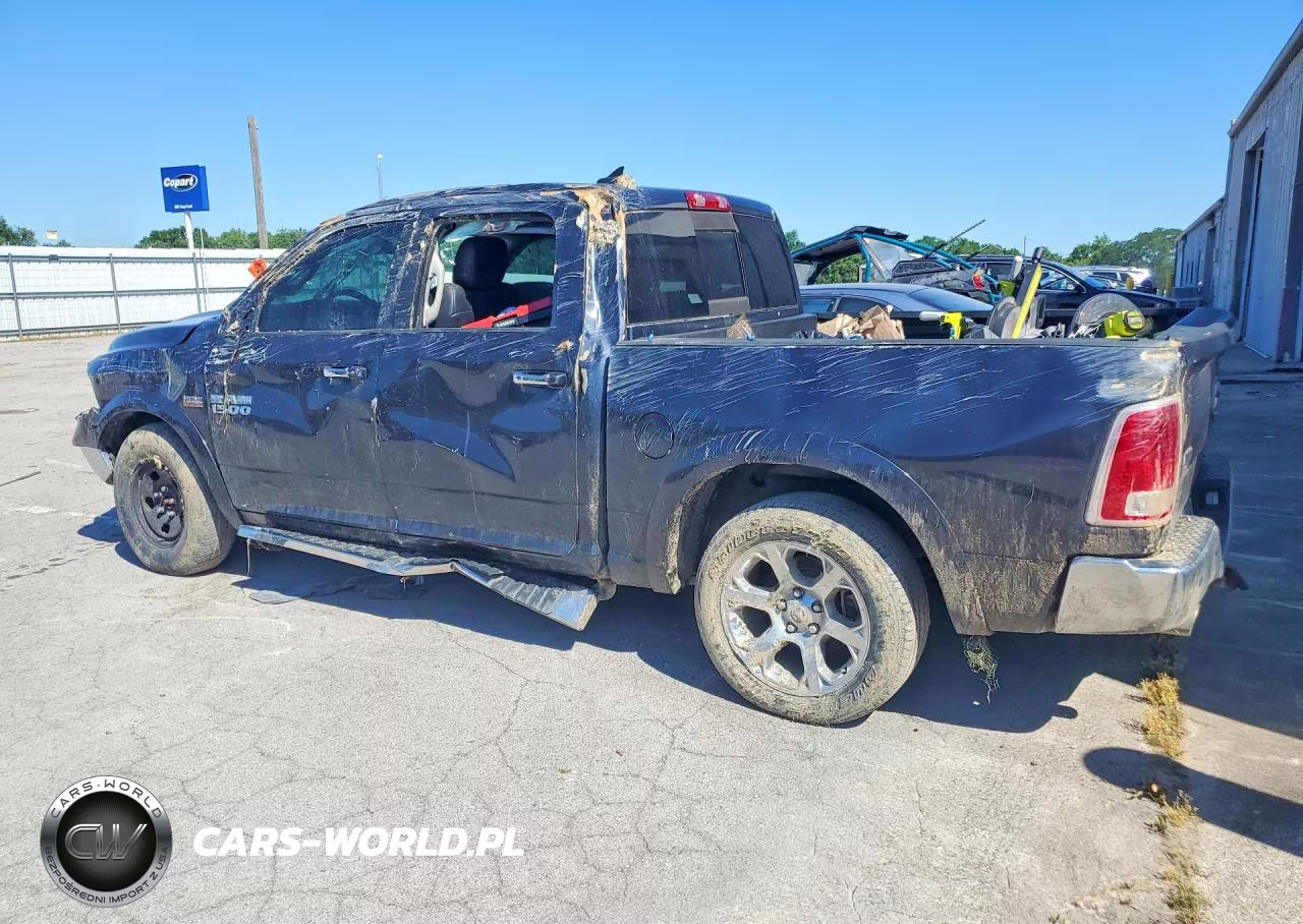 2013 Ram 1500 Laramie VIN:1C6RR7NT7DS535692 - 2