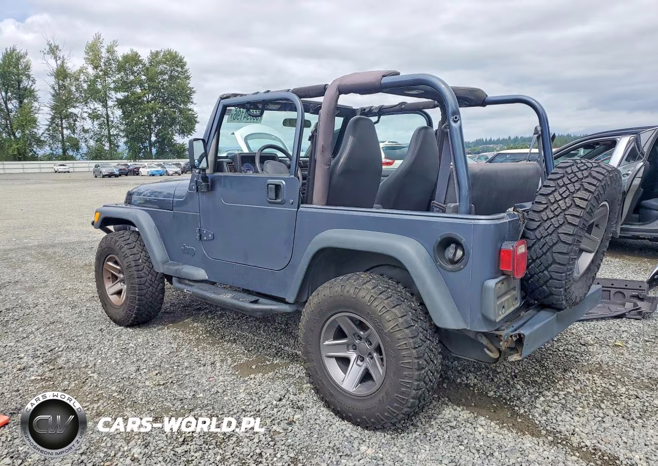2001 Jeep Wrangler - Tj Sport VIN:1J4FA49S31P352155 - 2