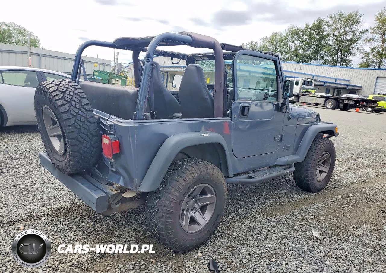 2001 Jeep Wrangler - Tj Sport VIN:1J4FA49S31P352155 - 3