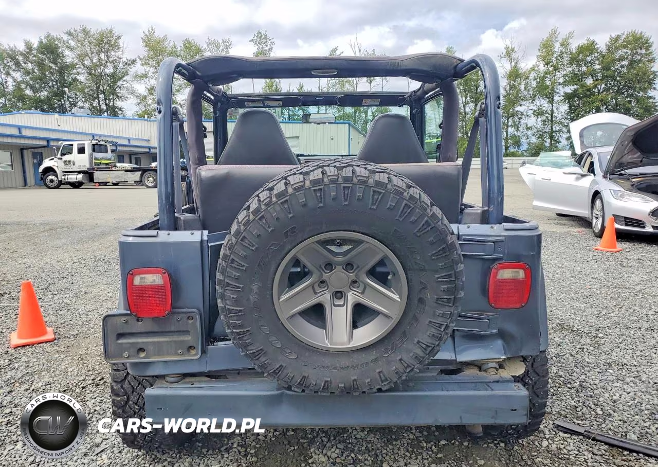 2001 Jeep Wrangler - Tj Sport VIN:1J4FA49S31P352155 - 6