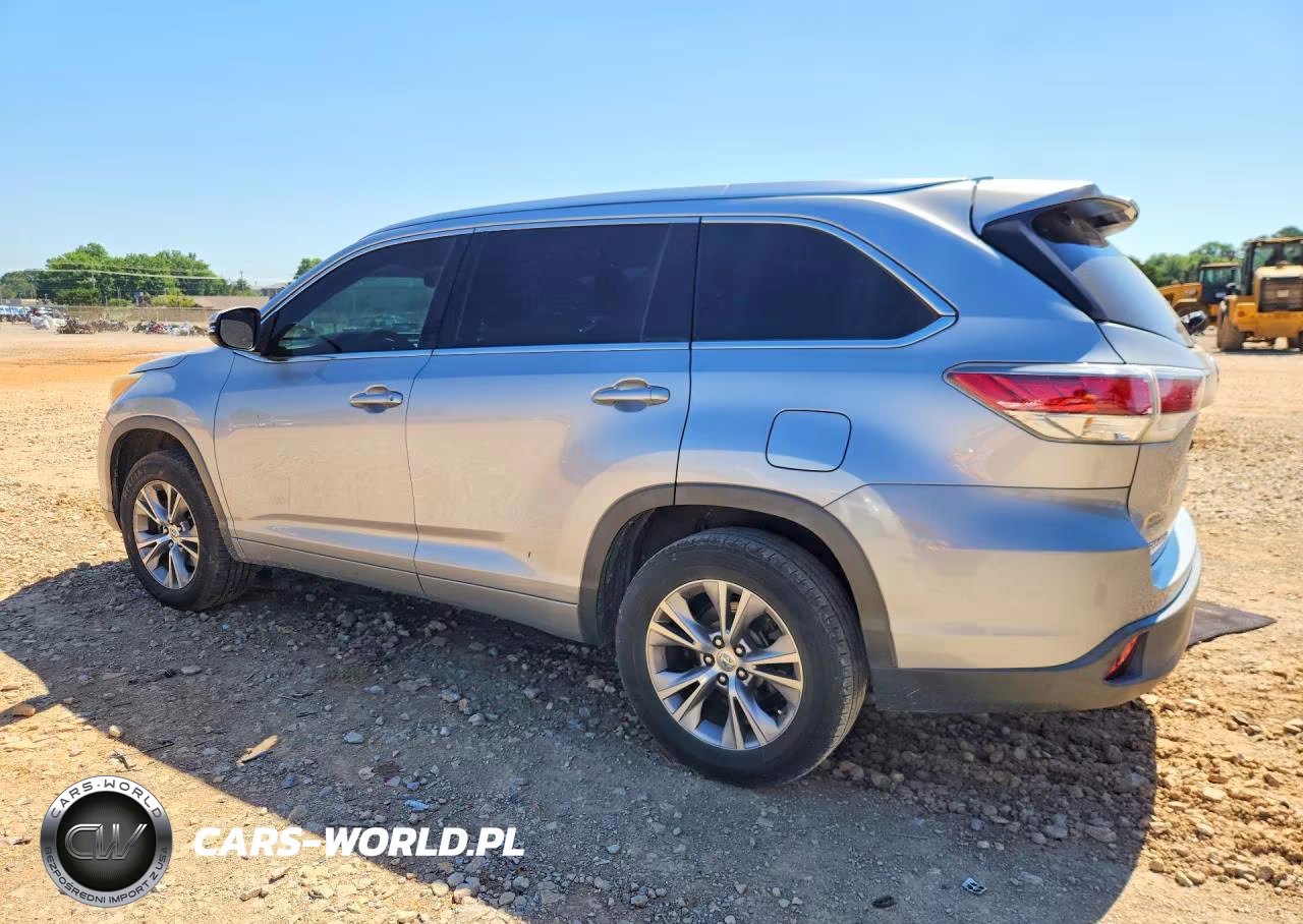 2015 Toyota Highlander Xle VIN:5TDKKRFH9FS058960 - 2