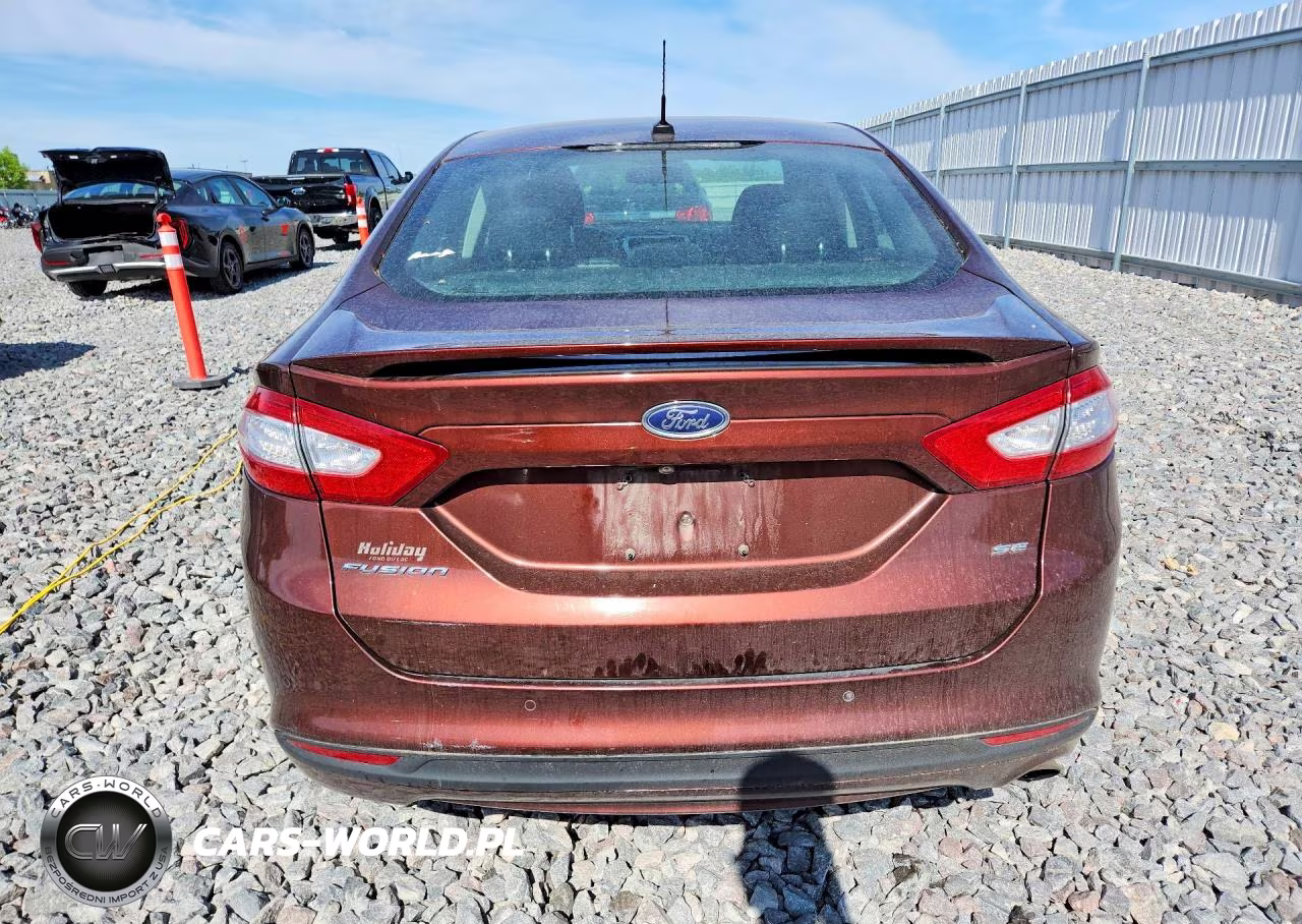 2016 Ford Fusion Se VIN:3FA6P0H70GR160225 - 6