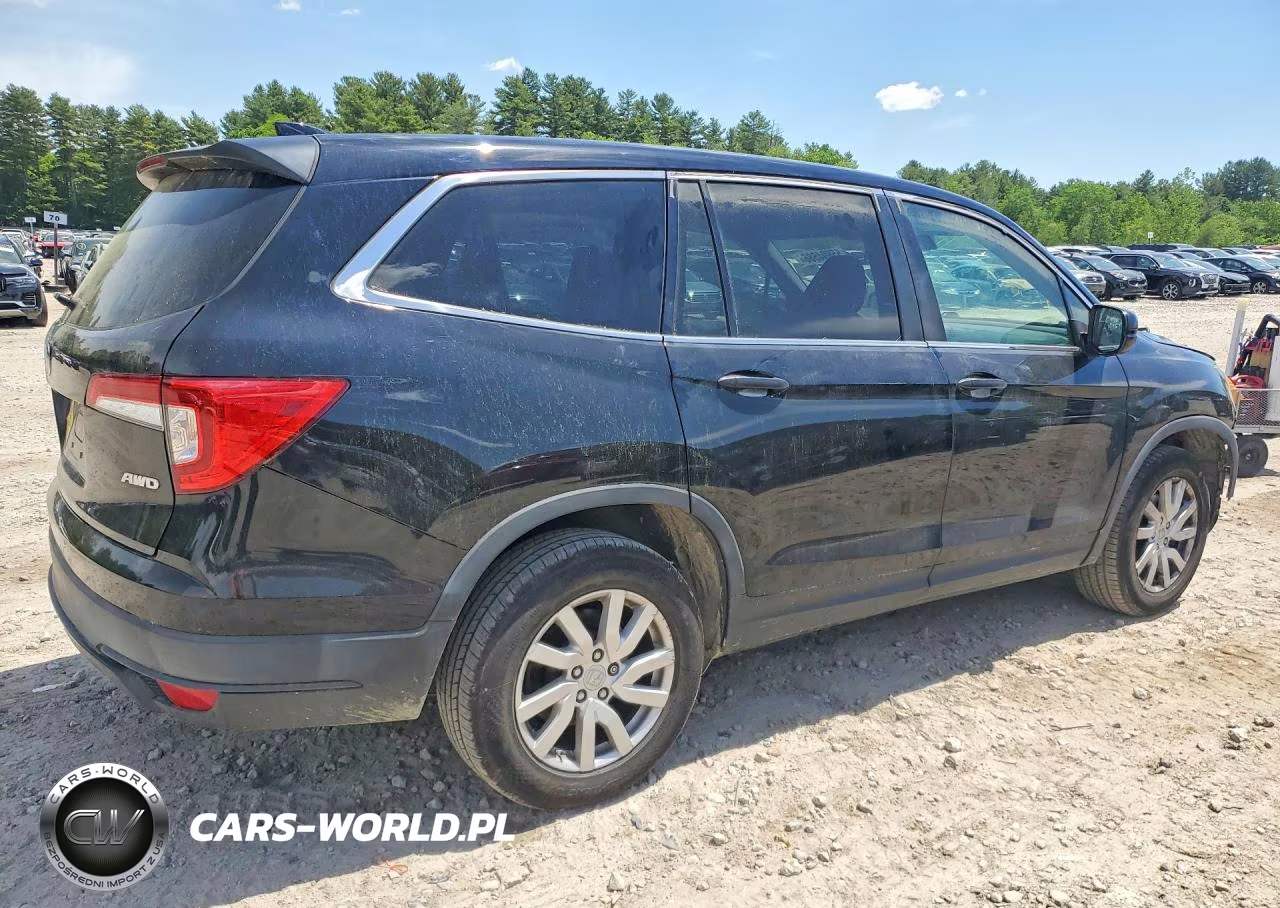 2019 Honda Pilot Lx VIN:5FNYF6H17KB088969 - 3