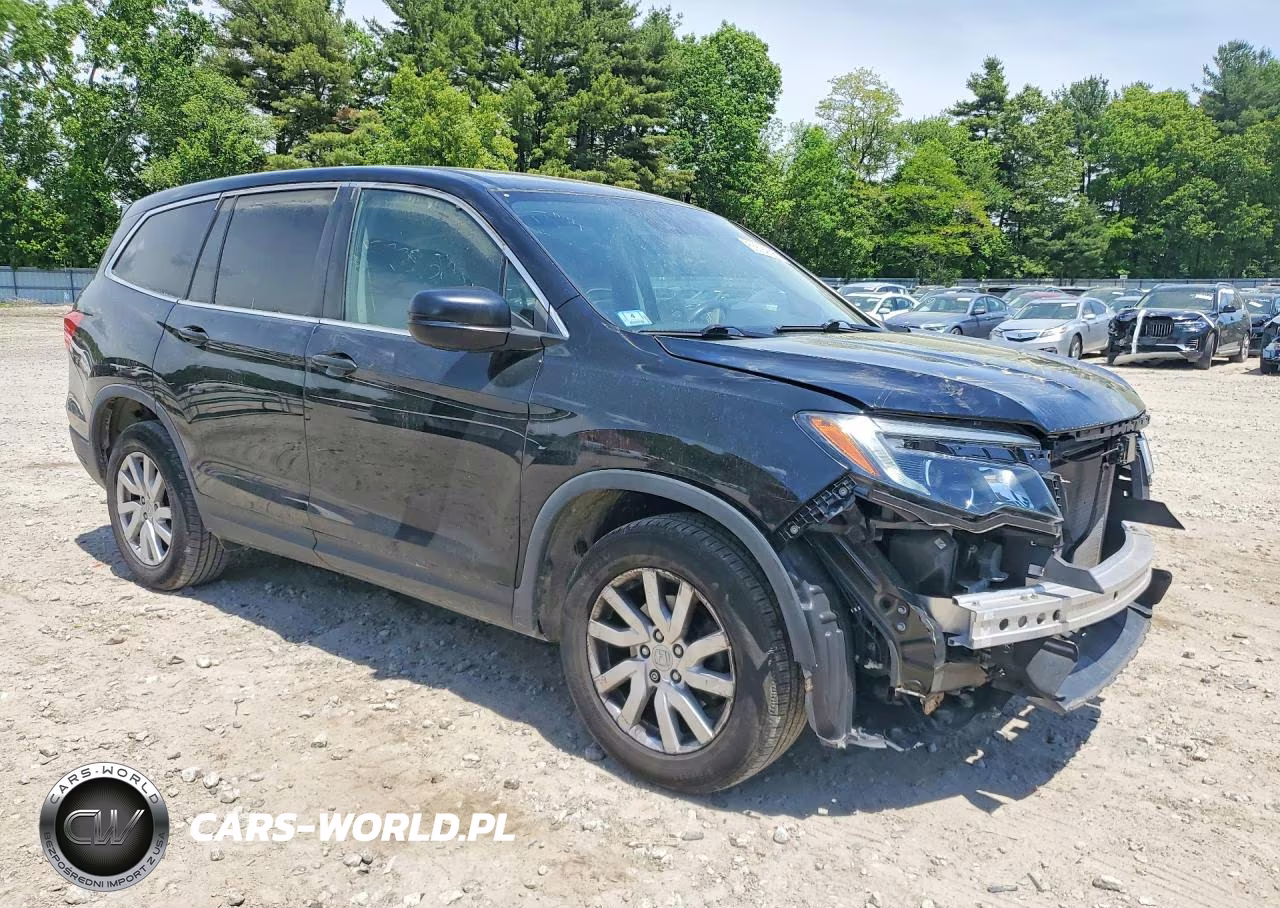 2019 Honda Pilot Lx VIN:5FNYF6H17KB088969 - 4