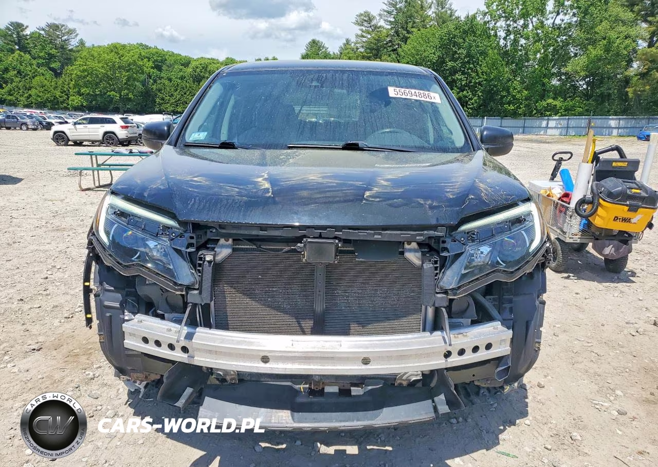 2019 Honda Pilot Lx VIN:5FNYF6H17KB088969 - 5