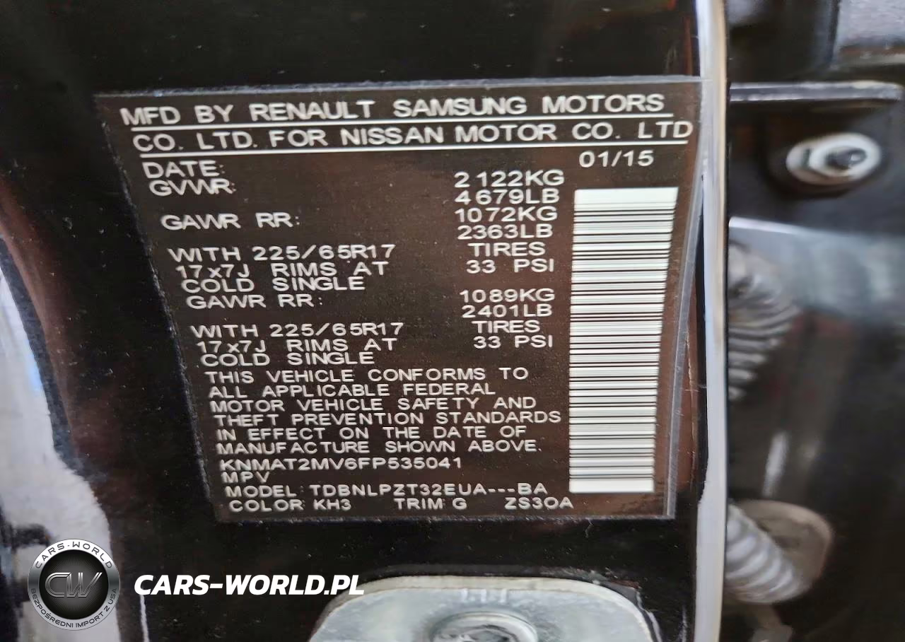 2015 Nissan Rogue S VIN:KNMAT2MV6FP535041 - 13