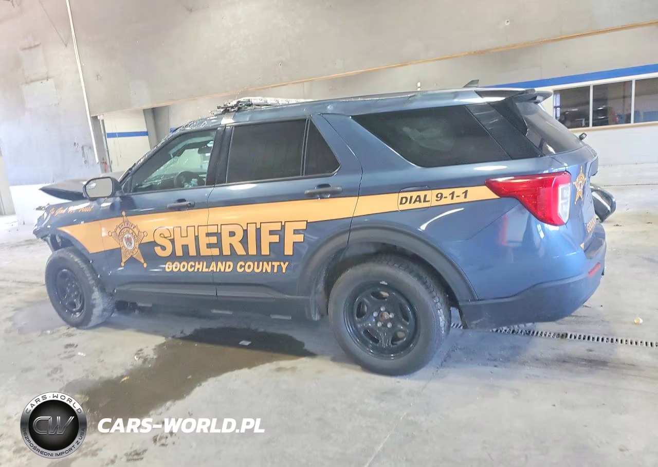 2021 Ford Explorer Police Interceptor VIN:1FM5K8AB1MGC25261 - 2