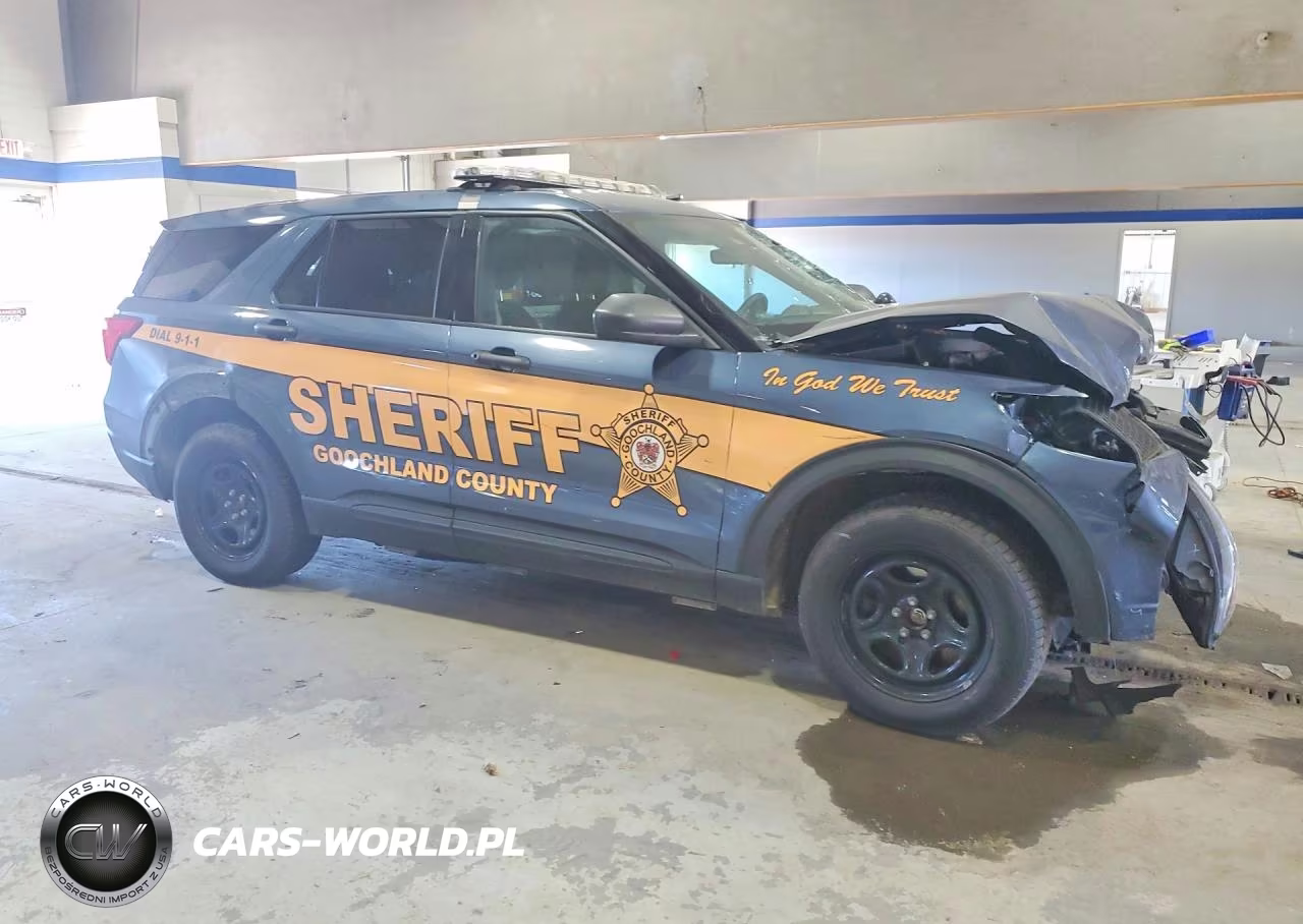 2021 Ford Explorer Police Interceptor VIN:1FM5K8AB1MGC25261 - 4