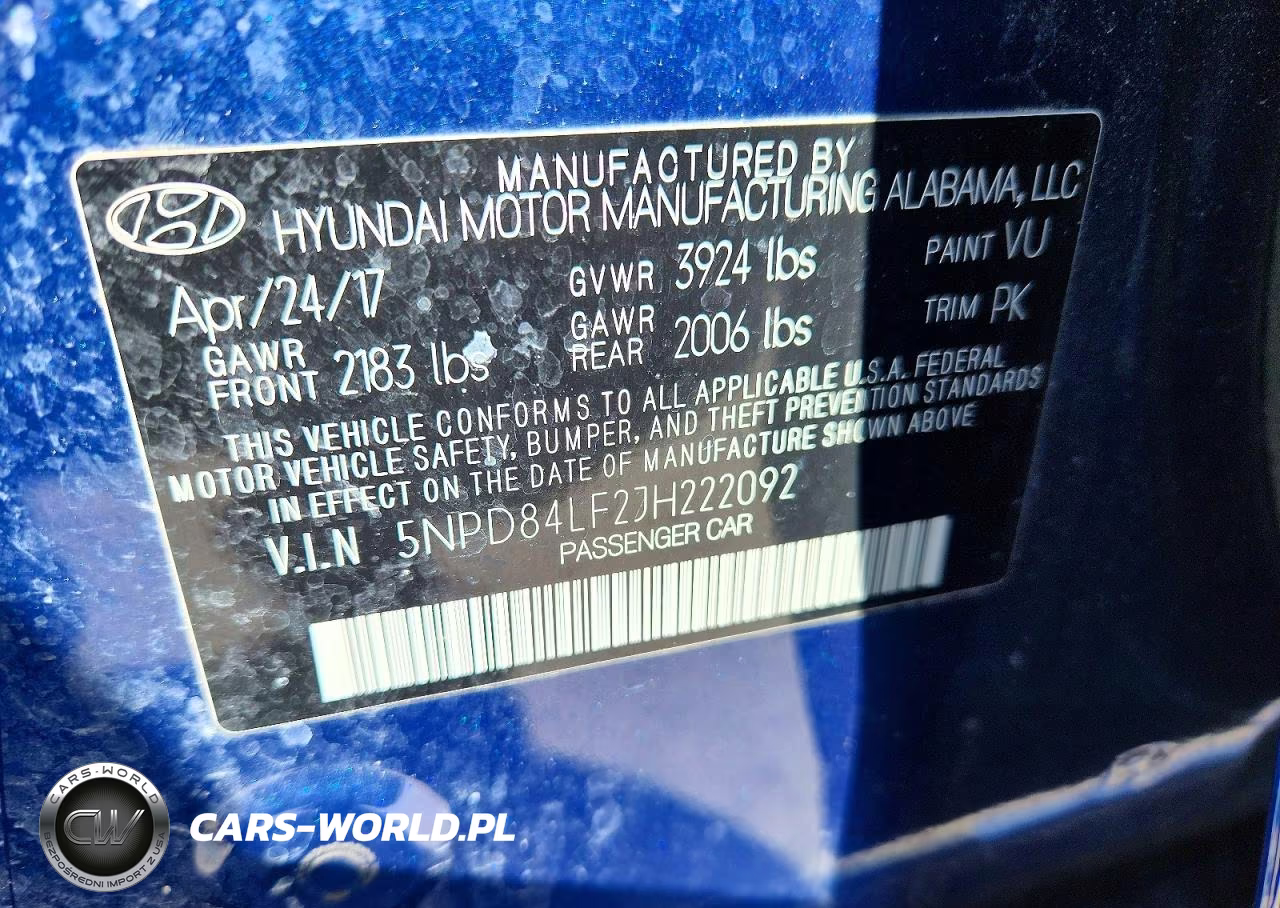 2018 Hyundai Elantra Value Edition VIN:5NPD84LF2JH222092 - 12
