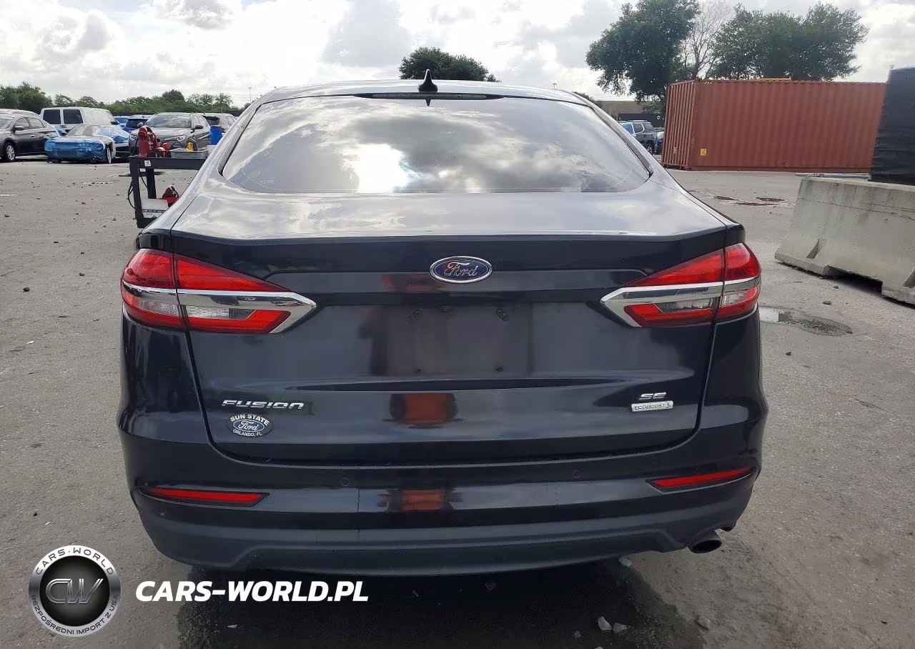2019 Ford Fusion Se VIN:3FA6P0HD0KR280864 - 6