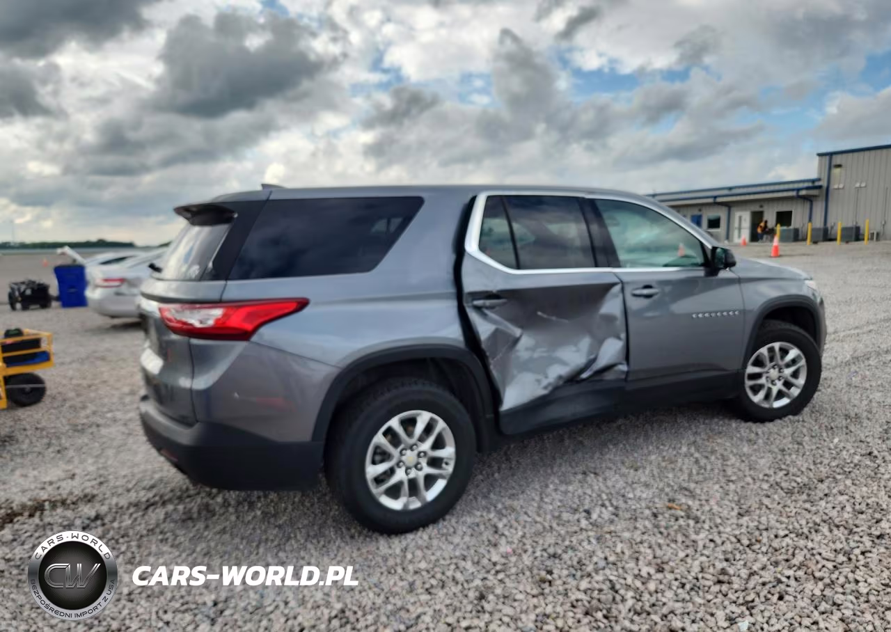 2021 Chevrolet Traverse Ls VIN:1GNERFKW9MJ134545 - 3