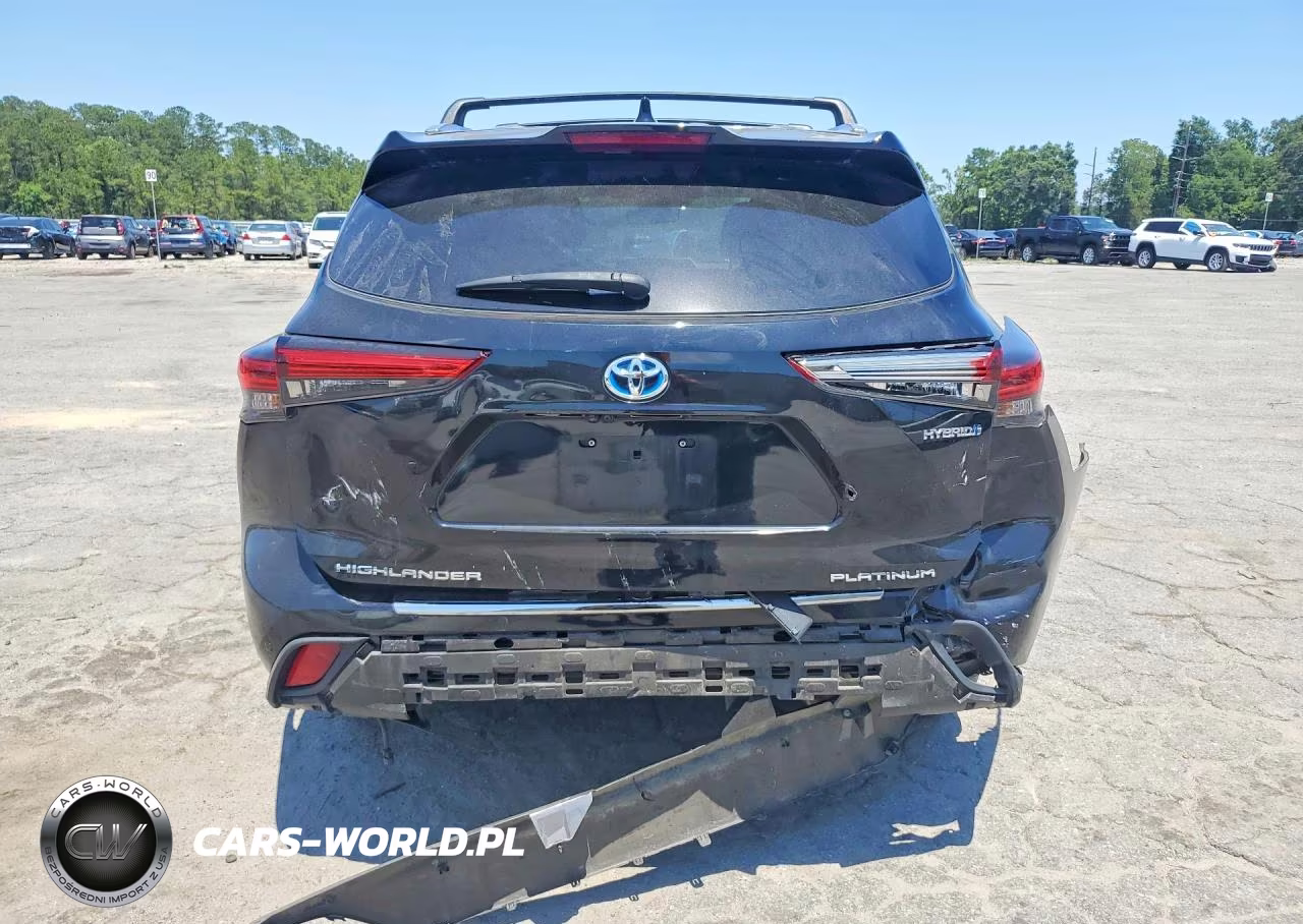 2022 Toyota Highlander Hybrid Platinum VIN:5TDFARAH4NS014388 - 6