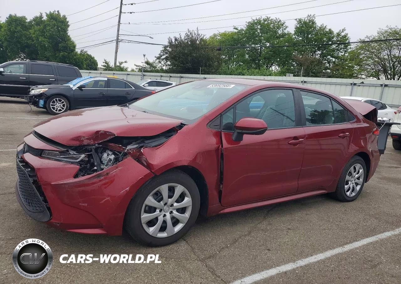 2022 Toyota Corolla Le VIN:5YFEPMAE7NP348118 - 2