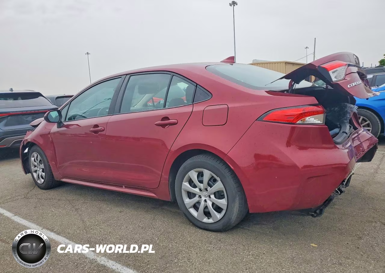 2022 Toyota Corolla Le VIN:5YFEPMAE7NP348118 - 3
