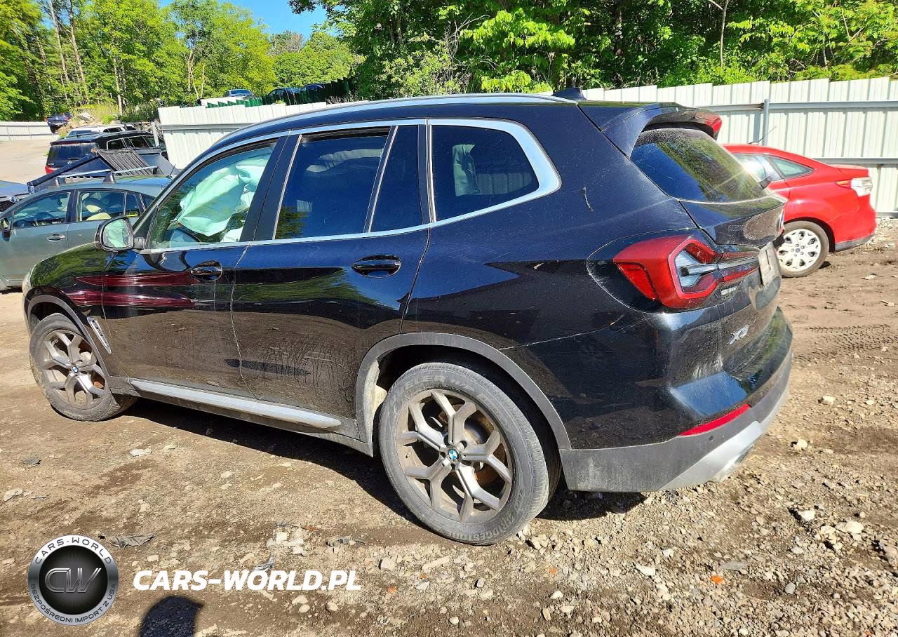 2022 BMW X3 Sdrive30I VIN:5UX43DP05N9J77733 - 2