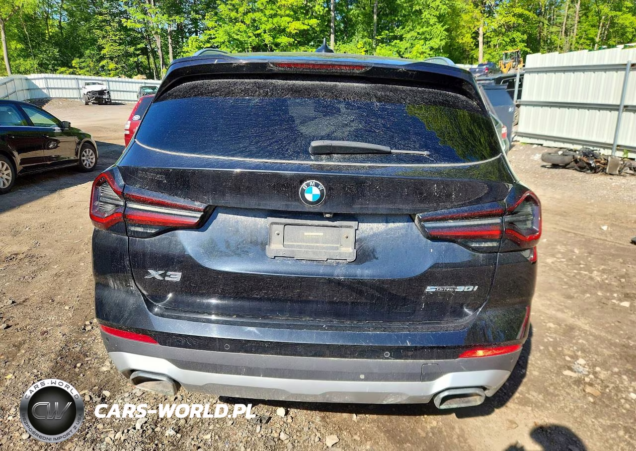 2022 BMW X3 Sdrive30I VIN:5UX43DP05N9J77733 - 6
