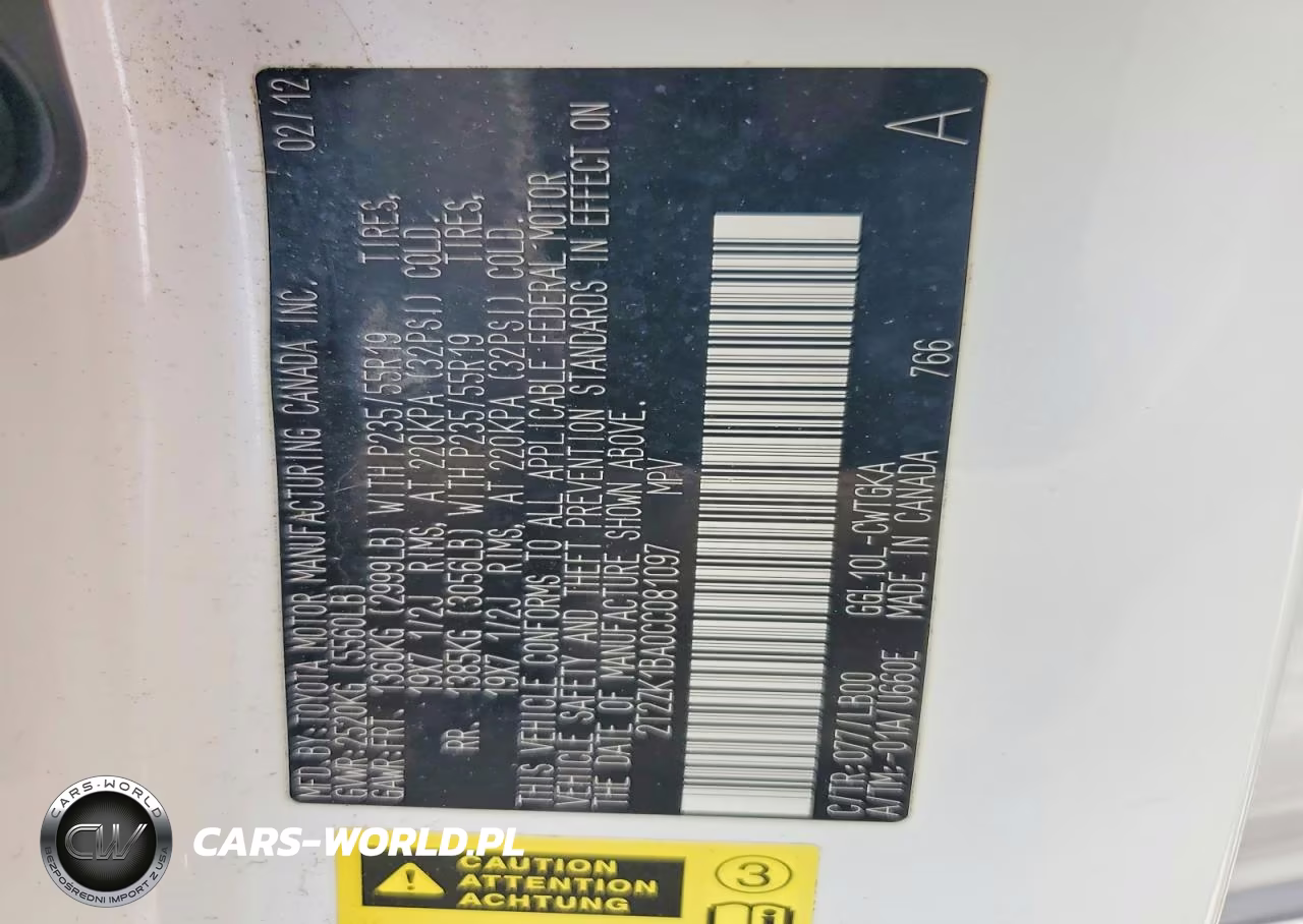 2012 Lexus Rx 350 VIN:2T2ZK1BA0CC081097 - 14