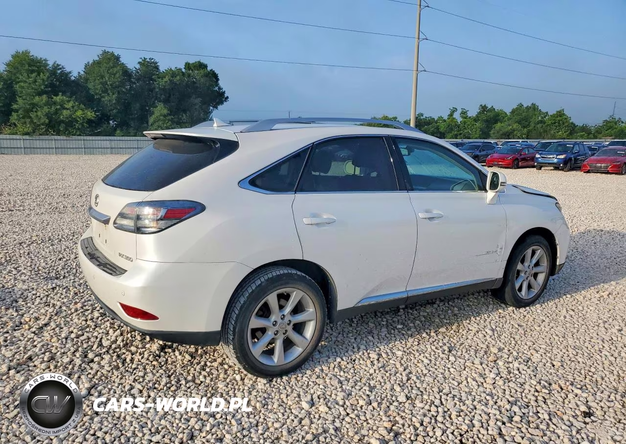 2012 Lexus Rx 350 VIN:2T2ZK1BA0CC081097 - 3