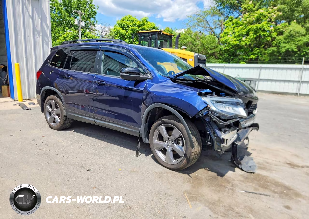 2021 Honda Passport Touring VIN:5FNYF8H94MB032038 - 4