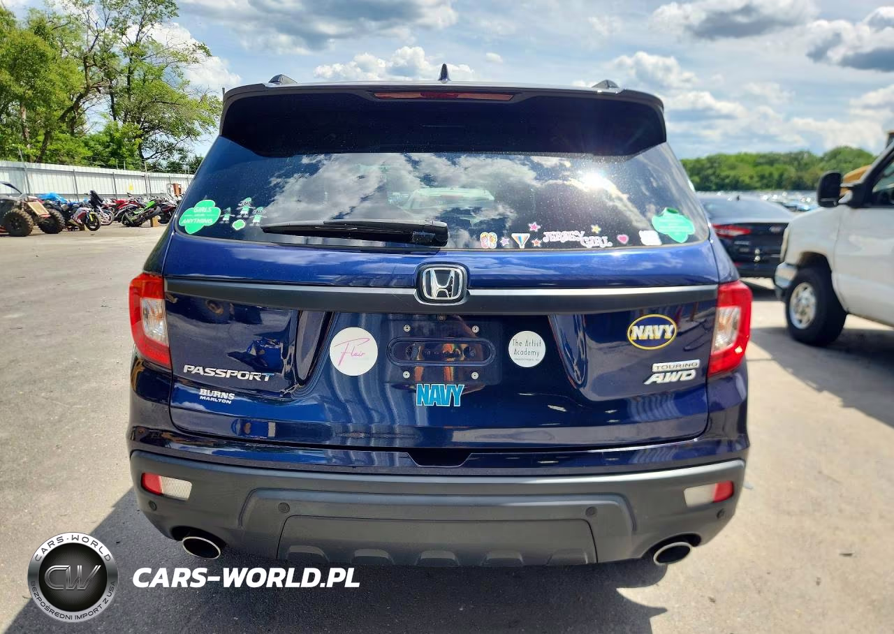 2021 Honda Passport Touring VIN:5FNYF8H94MB032038 - 6