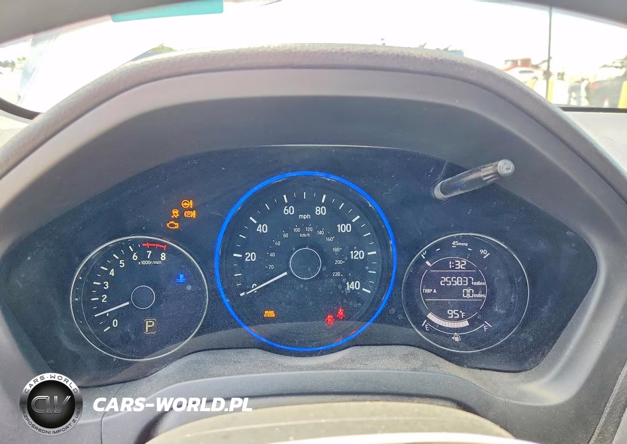 2016 Honda Hr-V Lx VIN:3CZRU5H33GM719588 - 9