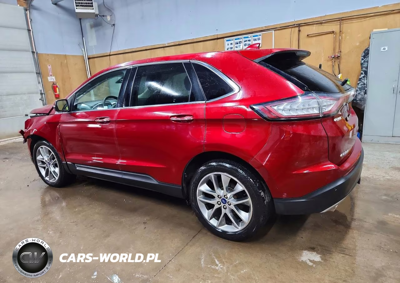 2016 Ford Edge Titanium VIN:2FMPK4K85GBB78347 - 2