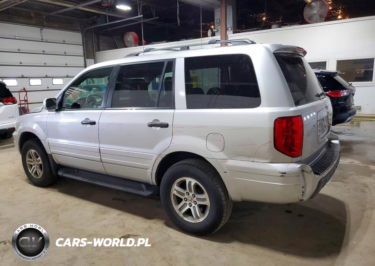2005 Honda Pilot Ex VIN:2HKYF18495H526149 - 2