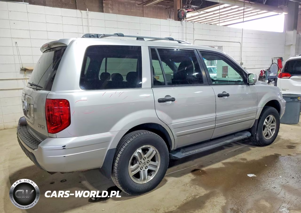 2005 Honda Pilot Ex VIN:2HKYF18495H526149 - 3