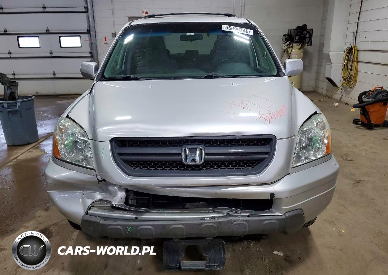 2005 Honda Pilot Ex VIN:2HKYF18495H526149 - 5