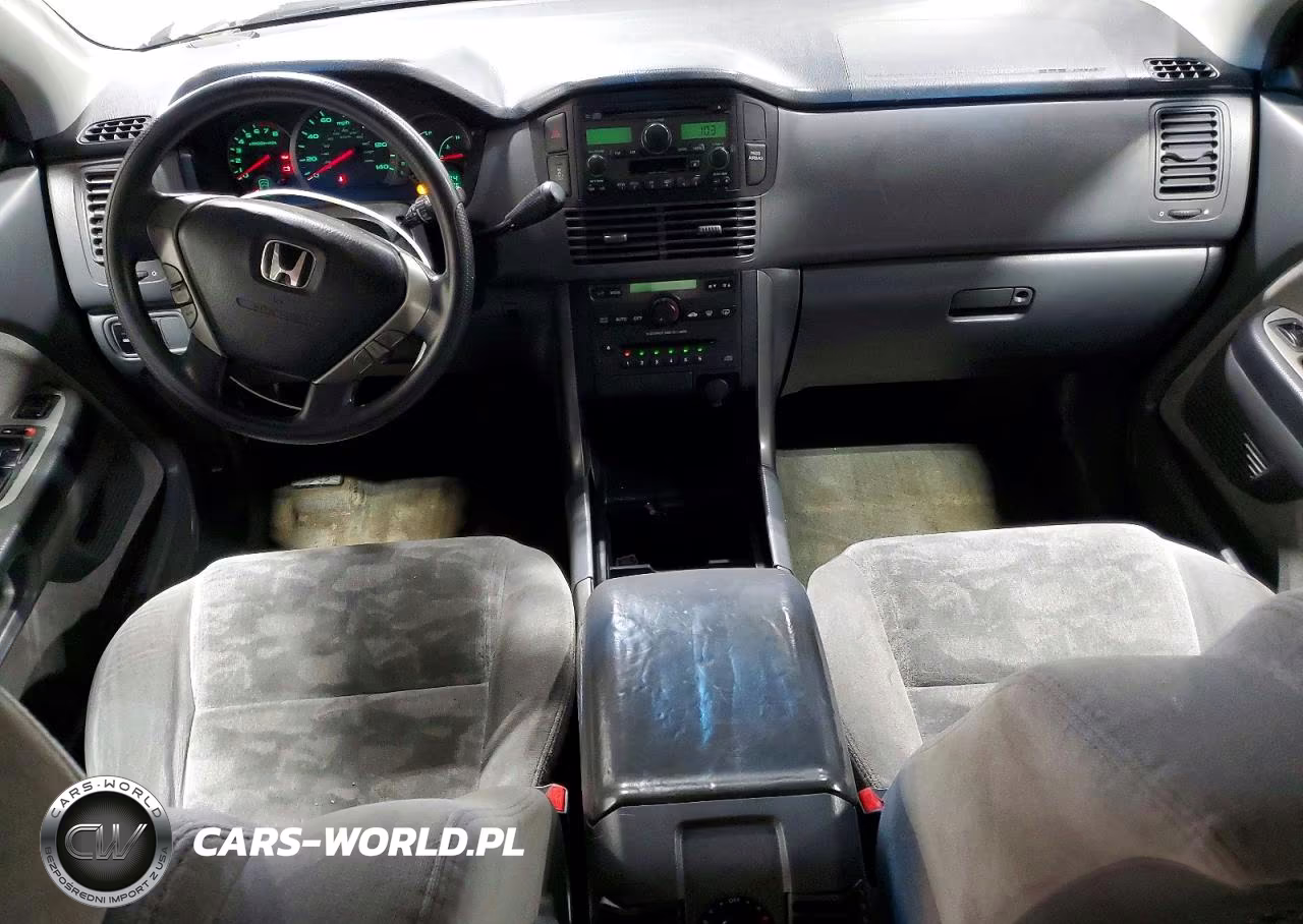2005 Honda Pilot Ex VIN:2HKYF18495H526149 - 8