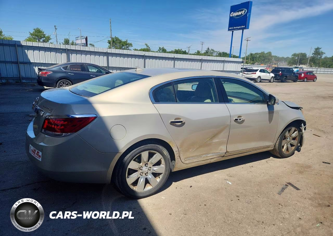 2010 Buick Lacrosse Cxl VIN:1G4GC5EG6AF244674 - 3