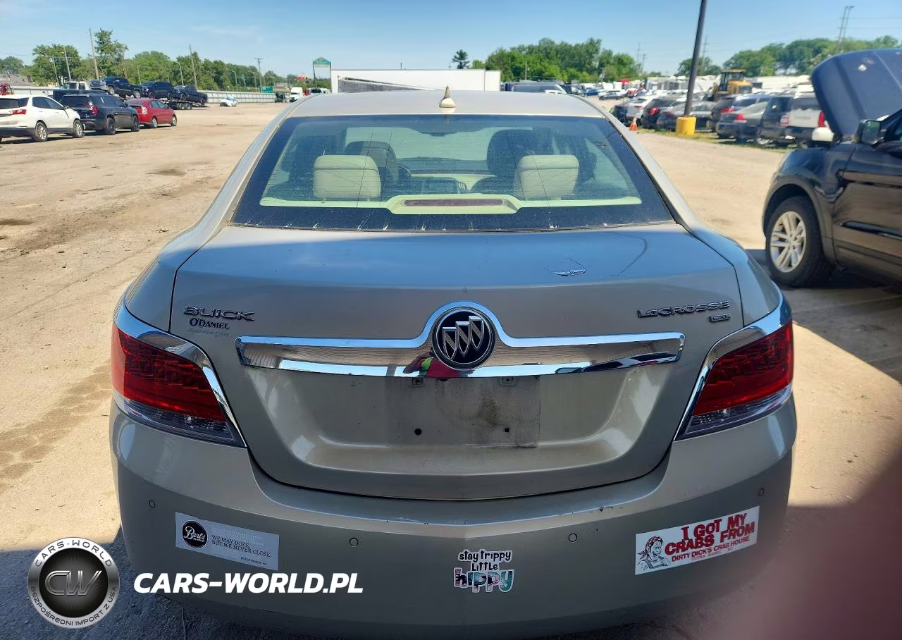2010 Buick Lacrosse Cxl VIN:1G4GC5EG6AF244674 - 6