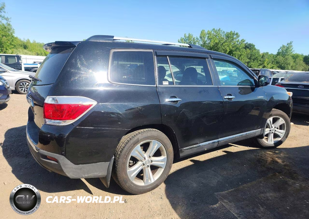 2013 Toyota Highlander Limited VIN:5TDDK3EH2DS245767 - 3