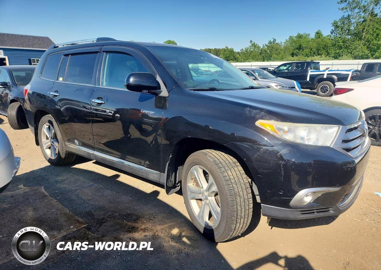 2013 Toyota Highlander Limited VIN:5TDDK3EH2DS245767 - 4