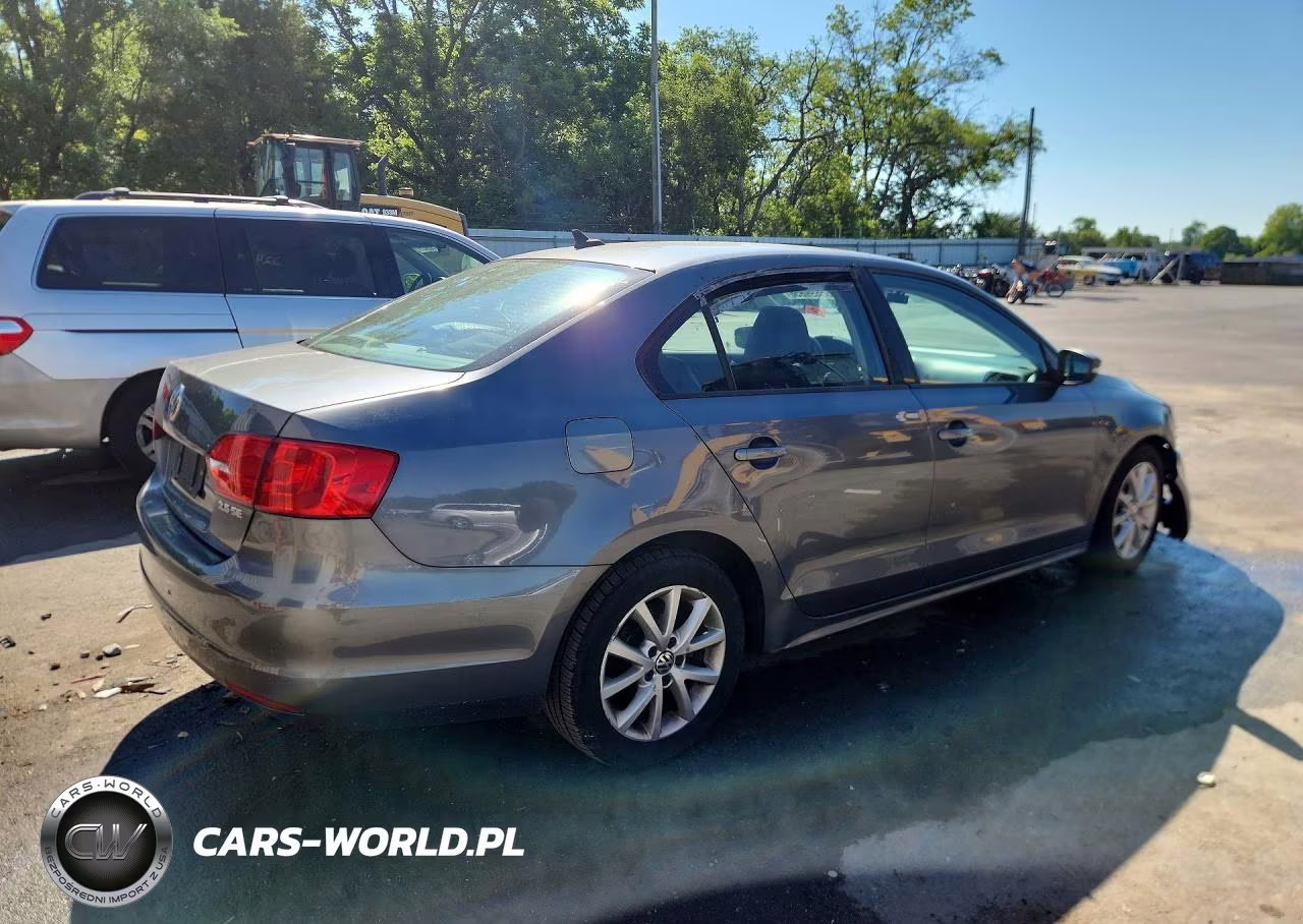 2012 Volkswagen Jetta Se VIN:3VWDP7AJ2CM466153 - 3