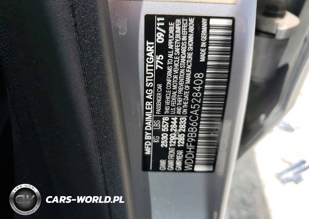 2012 Mercedes-Benz E 550 4Matic VIN:WDDHF9BB6CA528408 - 12