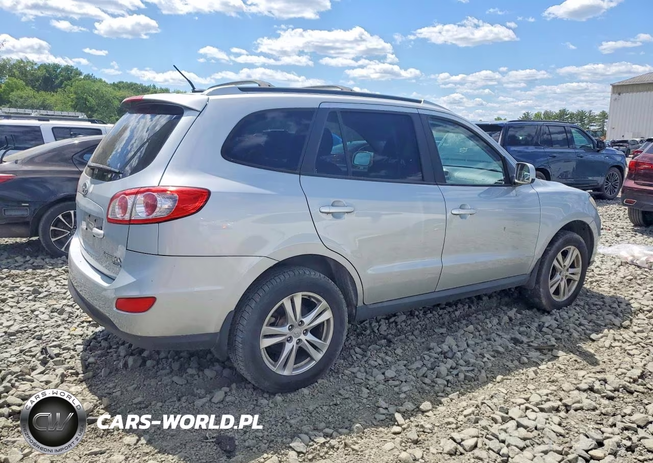 2010 Hyundai Santa Fe Se VIN:5NMSHDAGXAH355554 - 3