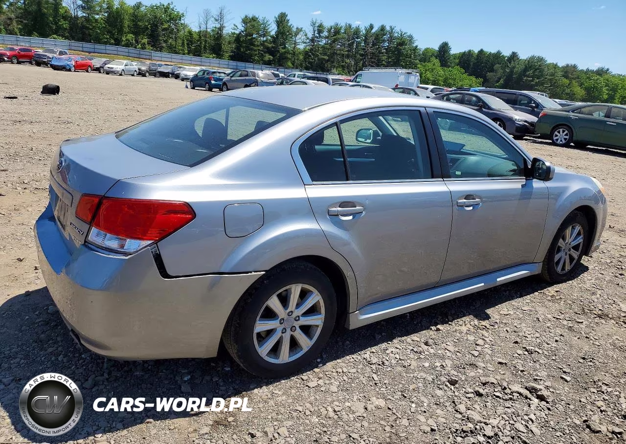 2011 Subaru Legacy 2.5I Premium VIN:4S3BMBG65B3252444 - 3