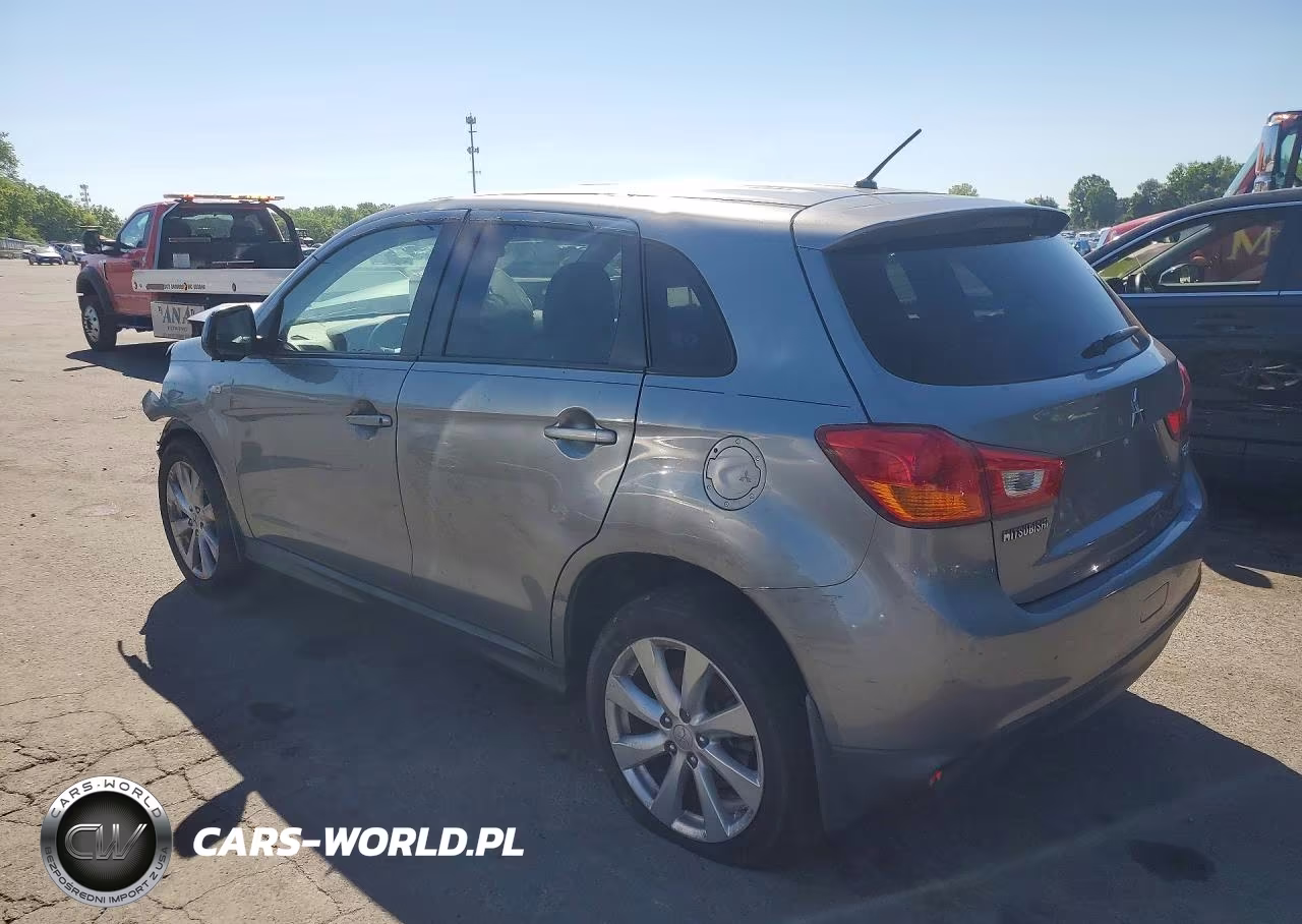 2014 Mitsubishi Outlander Sport Es VIN:4A4AP3AU5EE018936 - 2