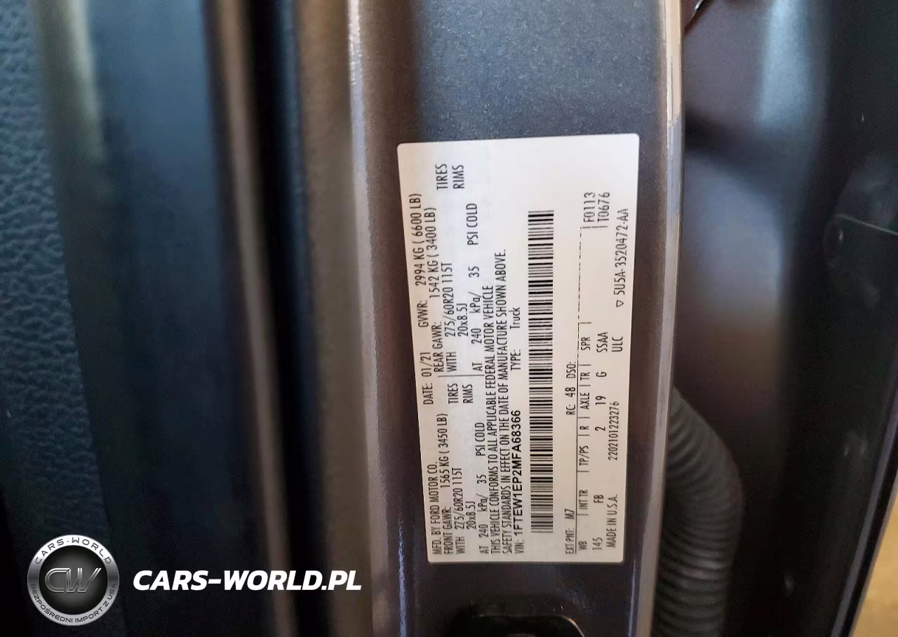 2021 Ford F150 Supercrew VIN:1FTEW1EP2MFA68366 - 12
