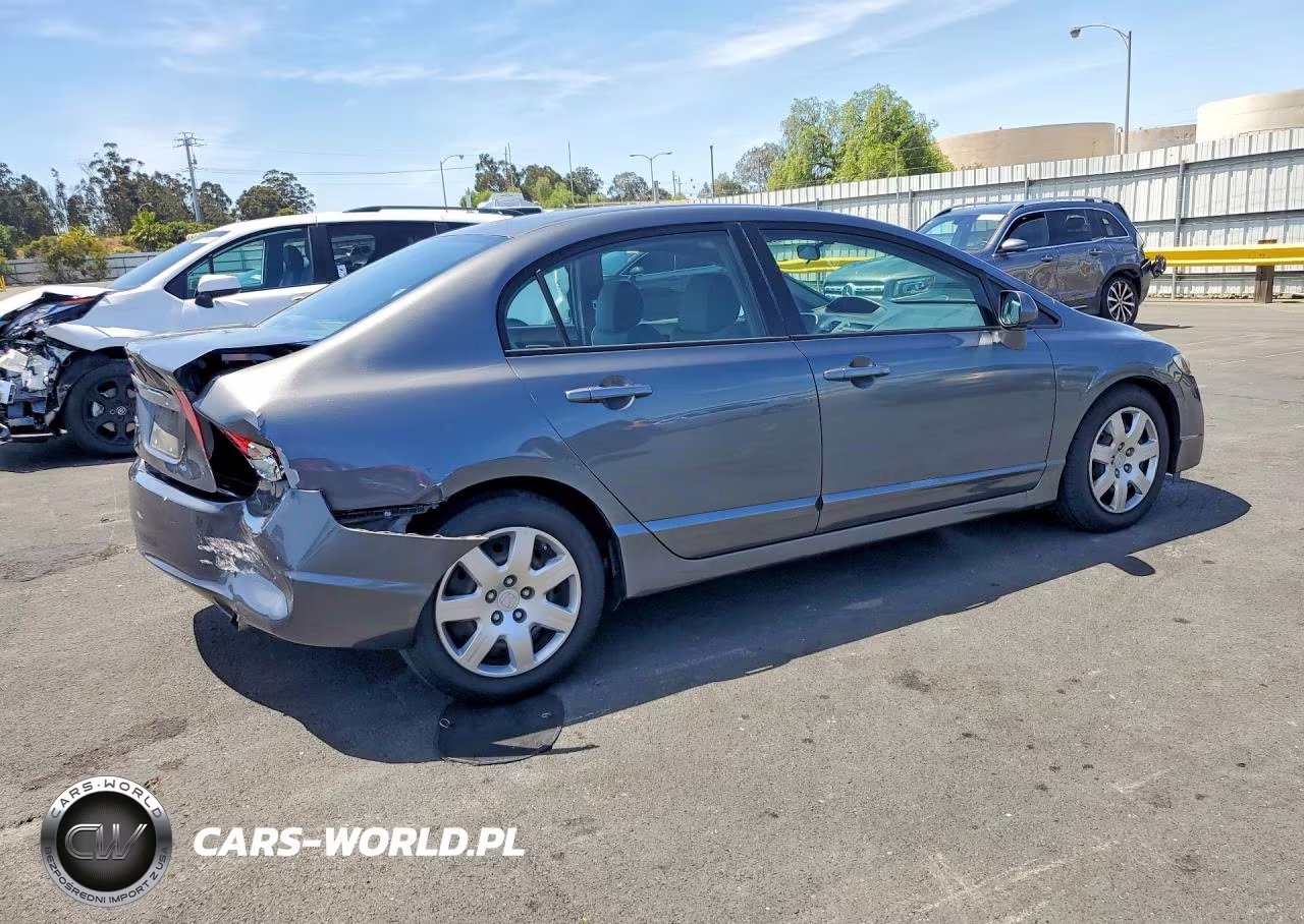 2010 Honda Civic Lx VIN:2HGFA1F50AH553522 - 3