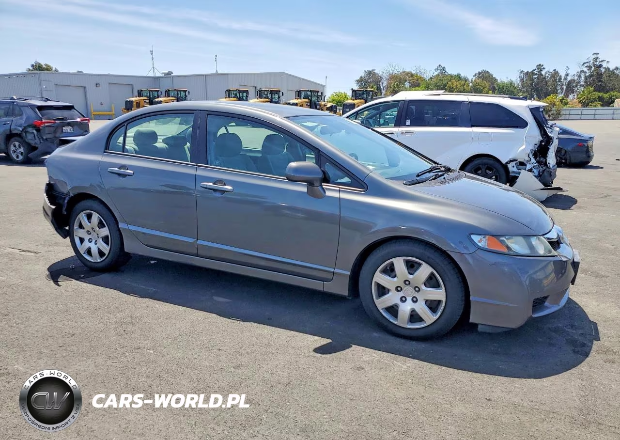 2010 Honda Civic Lx VIN:2HGFA1F50AH553522 - 4