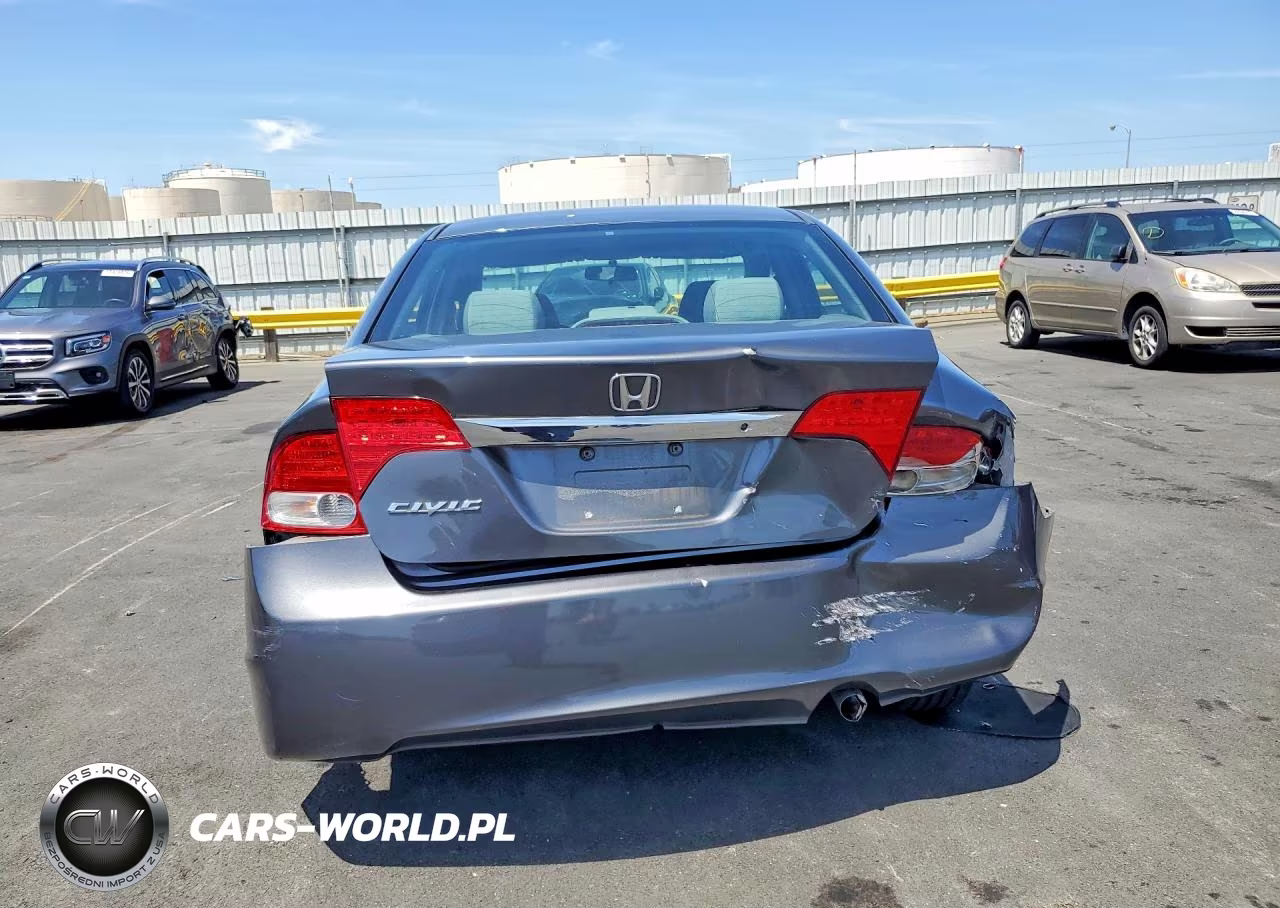 2010 Honda Civic Lx VIN:2HGFA1F50AH553522 - 6