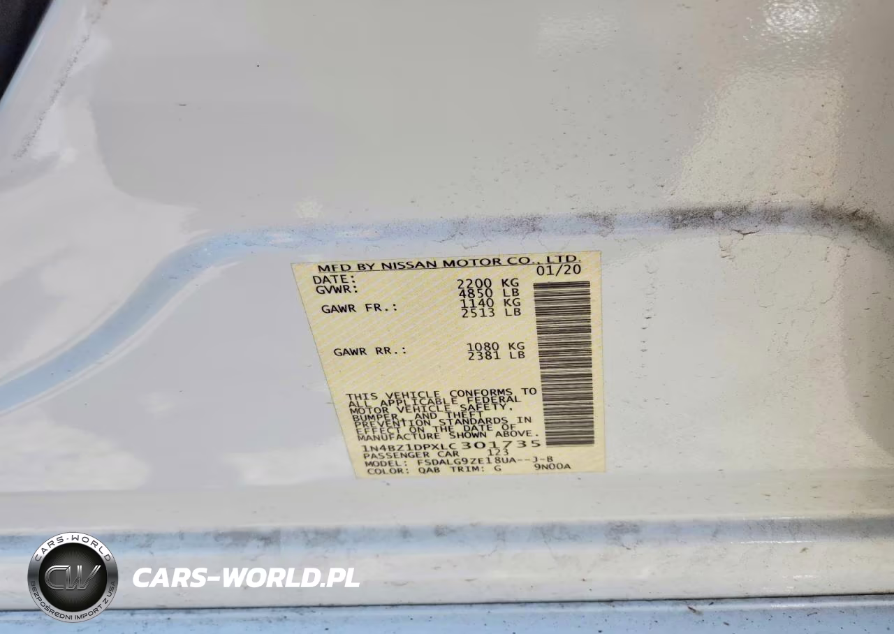 2020 Nissan Leaf Sl Plus VIN:1N4BZ1DPXLC301735 - 13