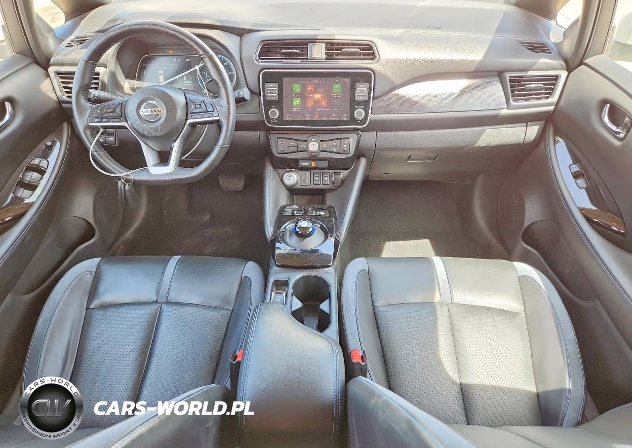 2020 Nissan Leaf Sl Plus VIN:1N4BZ1DPXLC301735 - 8