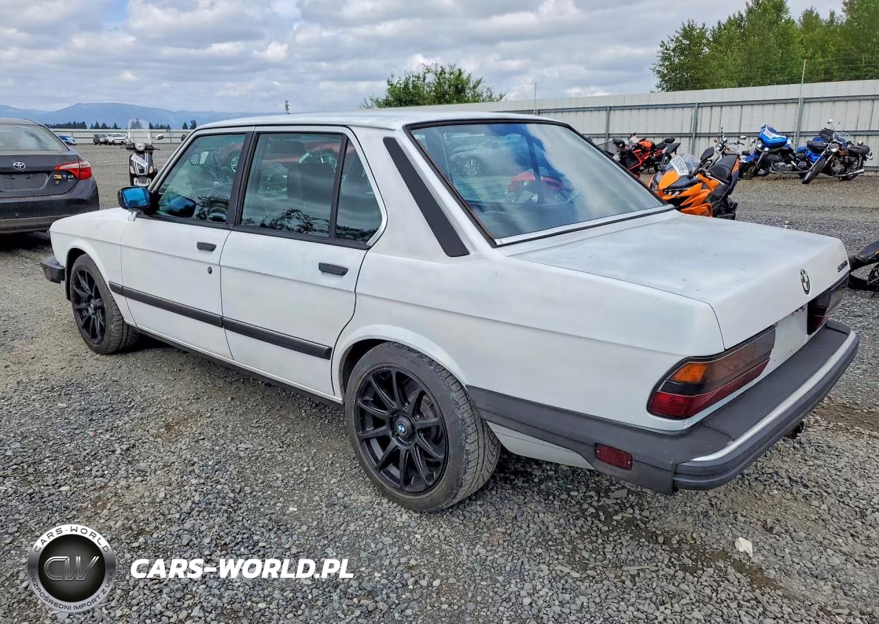 1986 BMW 535 I VIN:WBADC740XG0962342 - 2