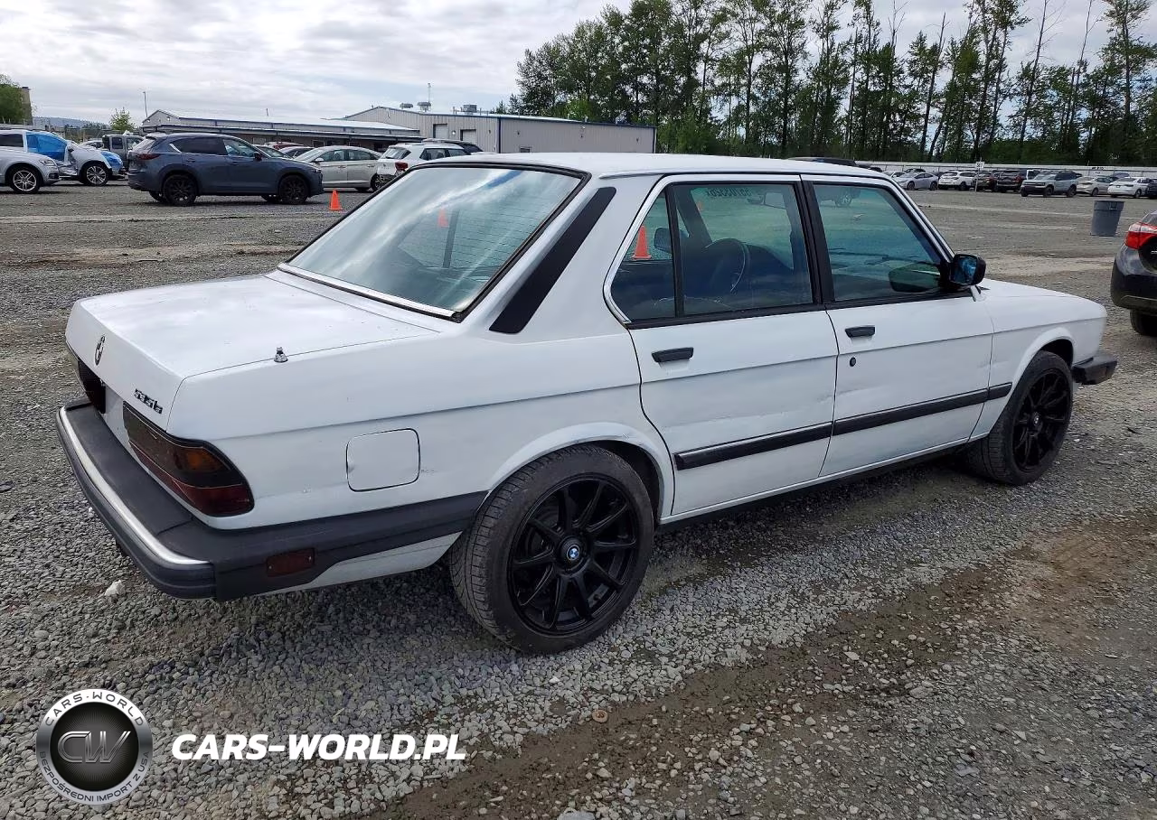 1986 BMW 535 I VIN:WBADC740XG0962342 - 3